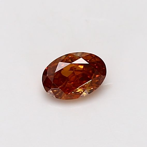 Oval Fancy Deep Brownish Yellowish Orange Natural Diamond 0.29ct I1 loose diamond