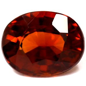 Oval Orange Garnet 7.65ct loose gemstone