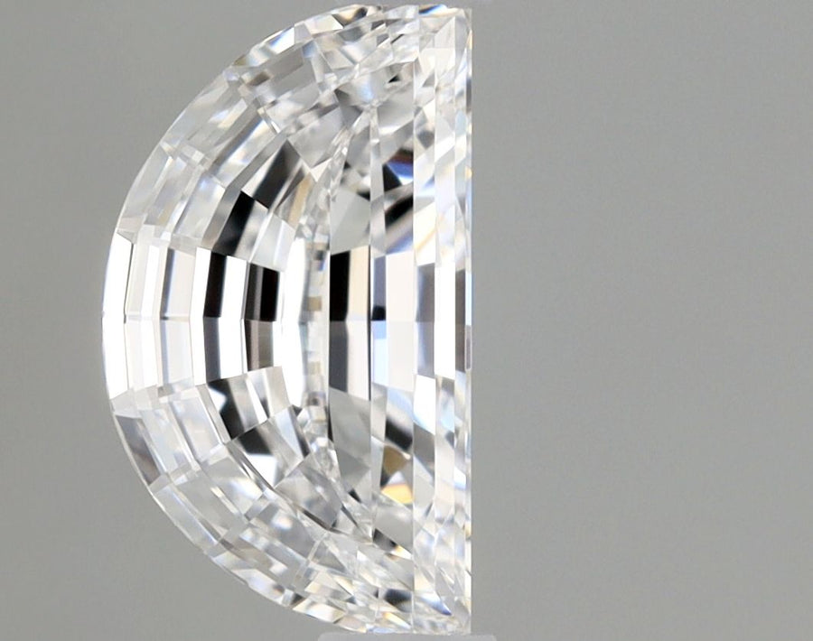 Half Moon Natural Diamond 0.50ct E VVS2