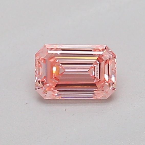 Emerald Fancy Intense Pink Lab-grown Diamond 0.21ct VVS2 loose diamond