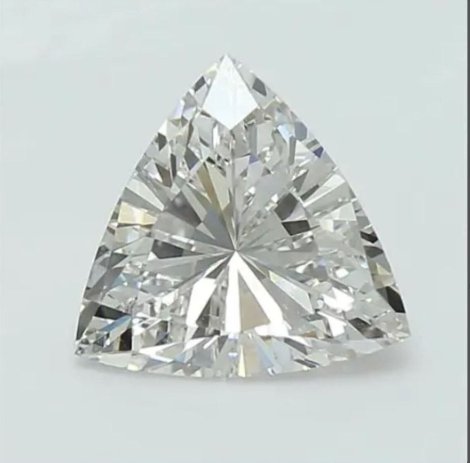 Trilliant Pink Lab-grown Diamond 1.01ct VS1 loose diamond