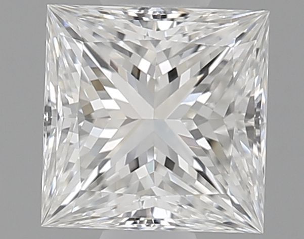 Princess Natural Diamond 0.61ct F VS1