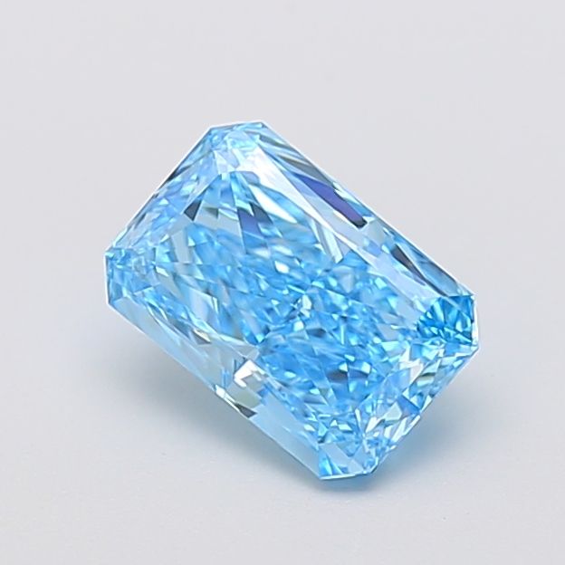 Radiant Fancy Vivid Blue Lab-grown Diamond 1.59ct VVS2 loose diamond