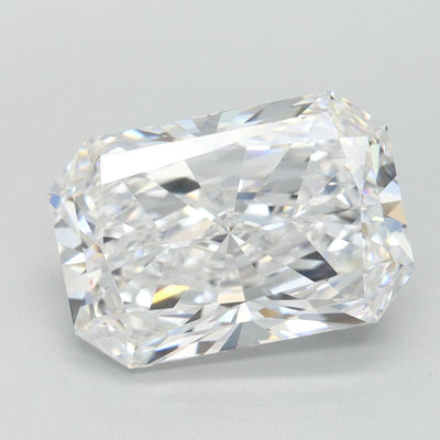 Radiant Lab-Grown Diamond 3.70ct D FL