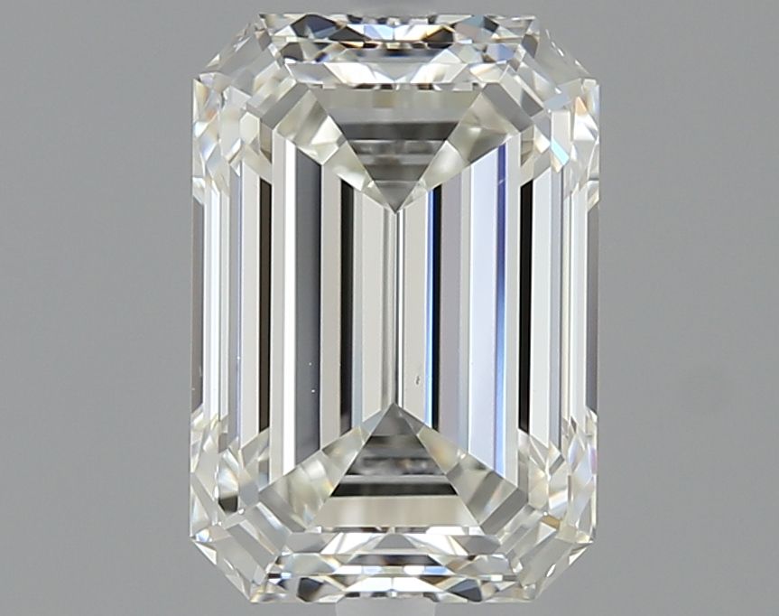 Emerald Natural Diamond 1.71ct H VS1