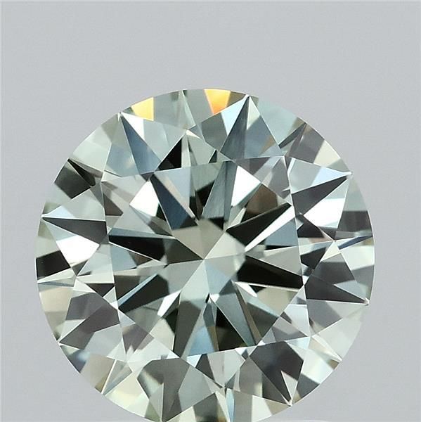 Round Fancy Vivid Green Lab-grown Diamond 1.89ct VS1 loose diamond