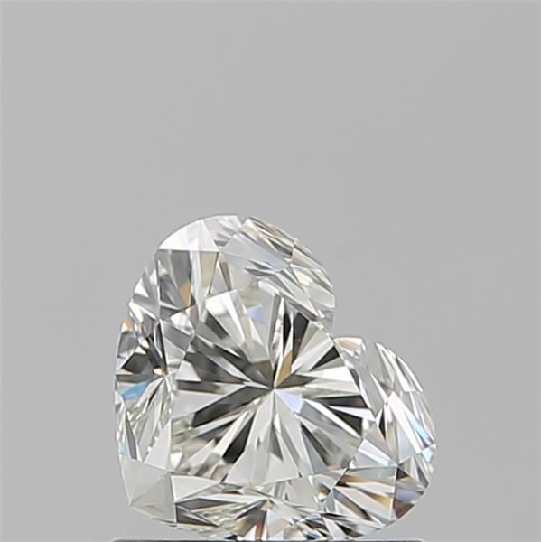 Heart Natural Diamond 0.90ct J IF