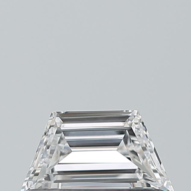 Trapezoid Natural Diamond 0.30ct D VS1