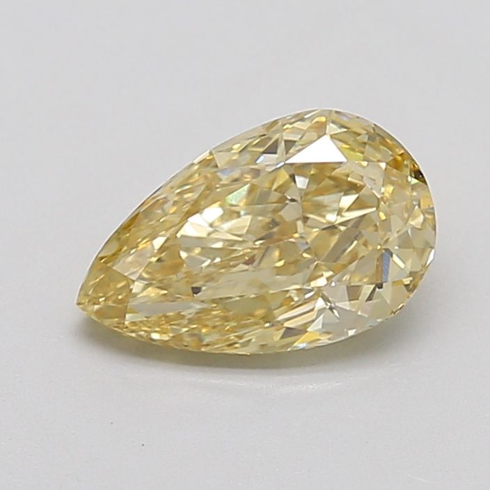 Pear Fancy Yellow Lab-grown Diamond 1.51ct VS1 loose diamond