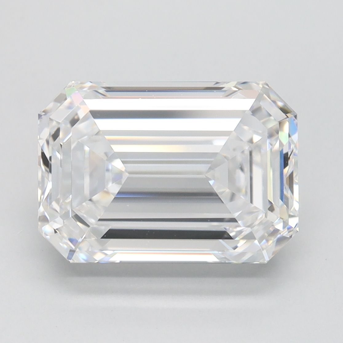 Emerald Lab-Grown Diamond 3.20ct D FL