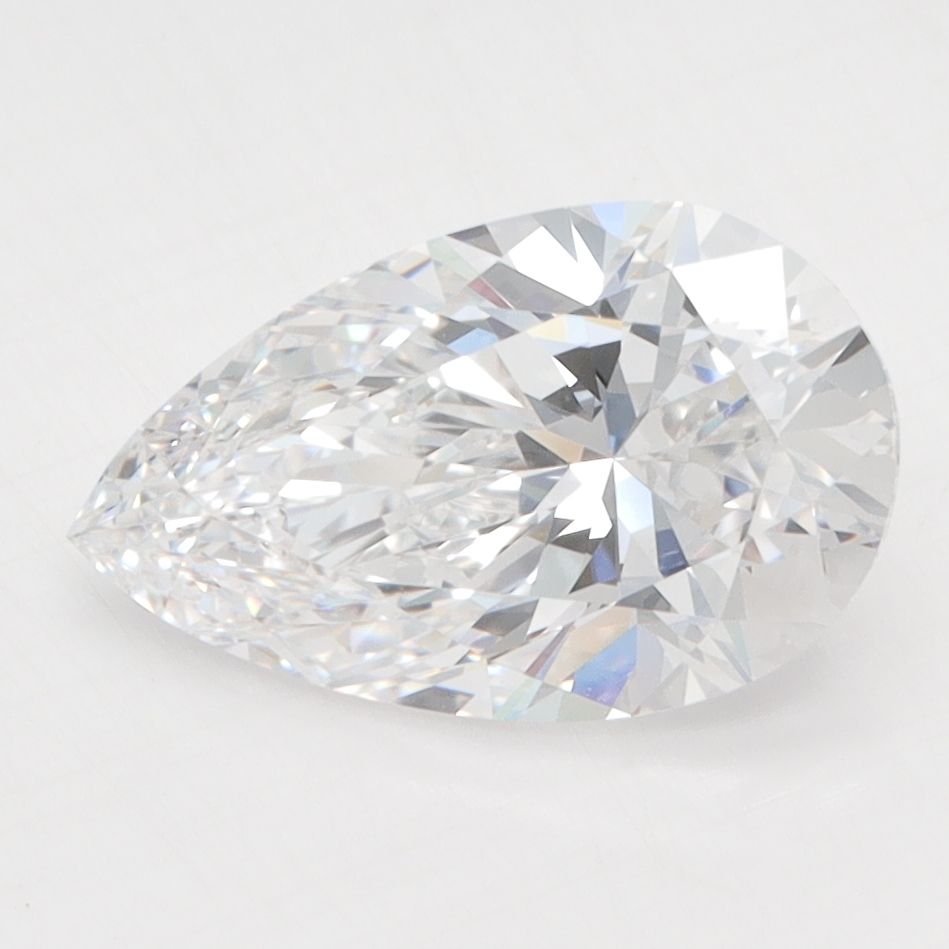 Pear Lab-Grown Diamond 2.30ct D IF