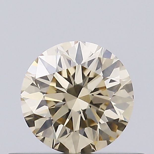 Round Fancy Light Brown Natural Diamond 0.33ct VS1 loose diamond