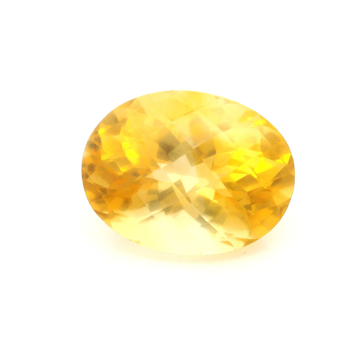Oval Yellow Citrine 13.31ct loose gemstone