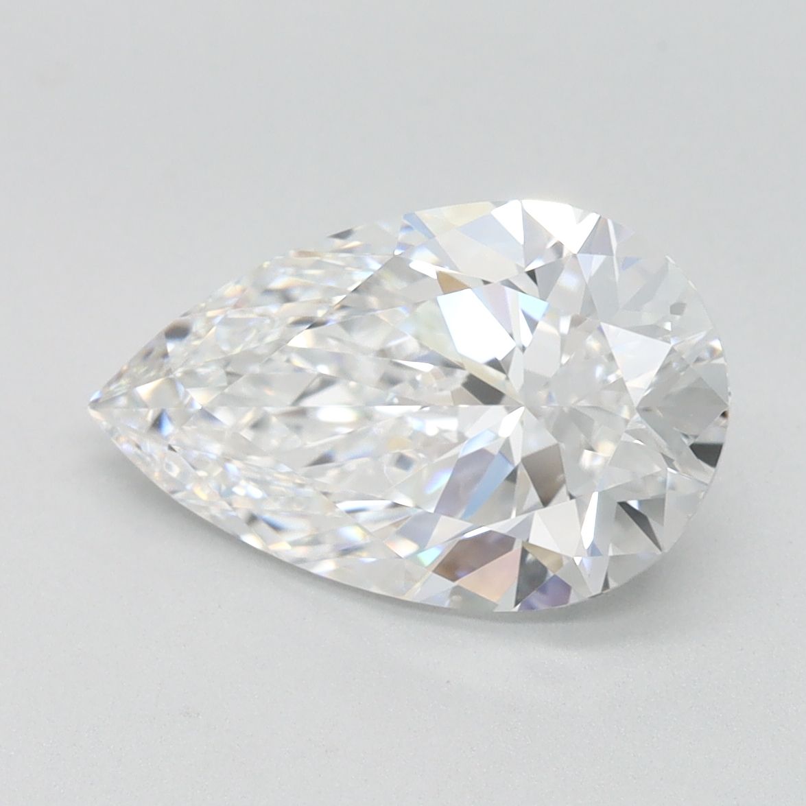 Pear Lab-Grown Diamond 2.10ct D FL