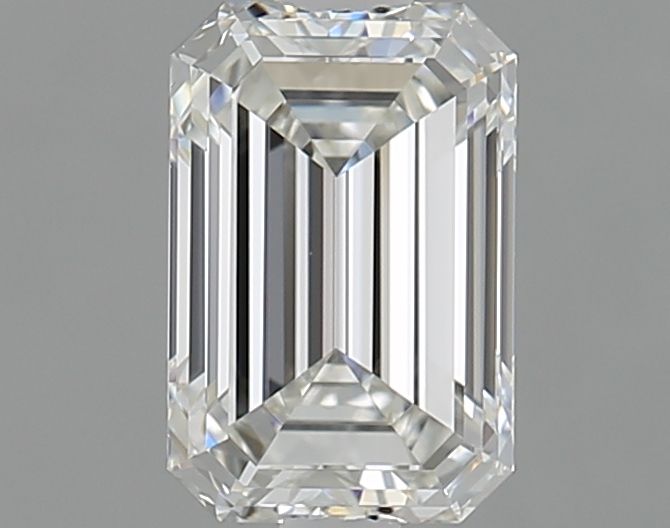 Emerald Natural Diamond 1.01ct F IF
