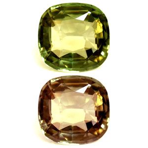 Cushion Green Alexandrite 0.69ct loose gemstone