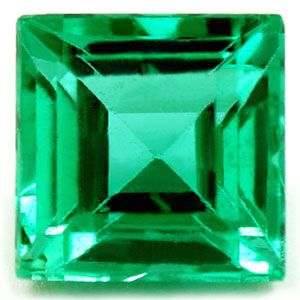 Square Green Emerald 1.33ct loose gemstone