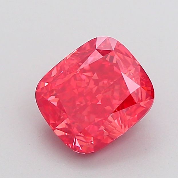 Cushion Fancy Vivid Red Lab-grown Diamond 1.54ct VVS2 loose diamond