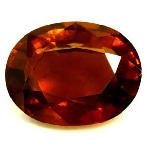 Oval Orange Garnet 2.18ct loose gemstone