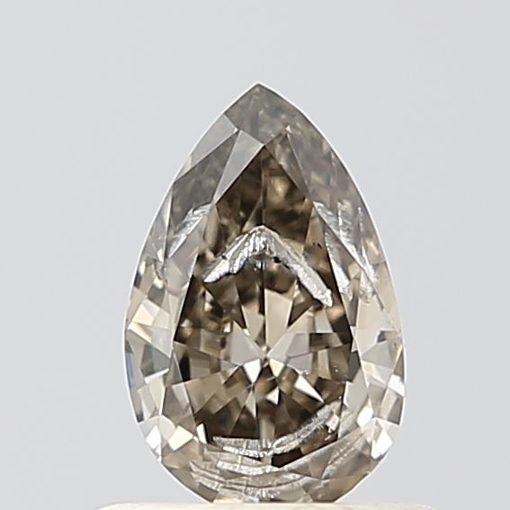 Pear Salt And Pepper Natural Diamond 0.48ct VVS2 loose diamond