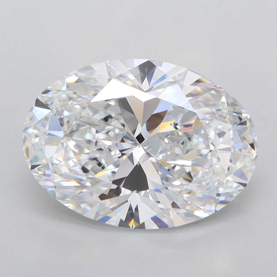 Oval Lab-Grown Diamond 3.86ct D FL