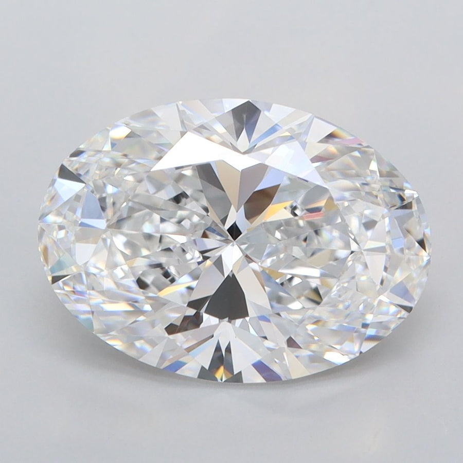 Oval Lab-Grown Diamond 3.86ct D FL