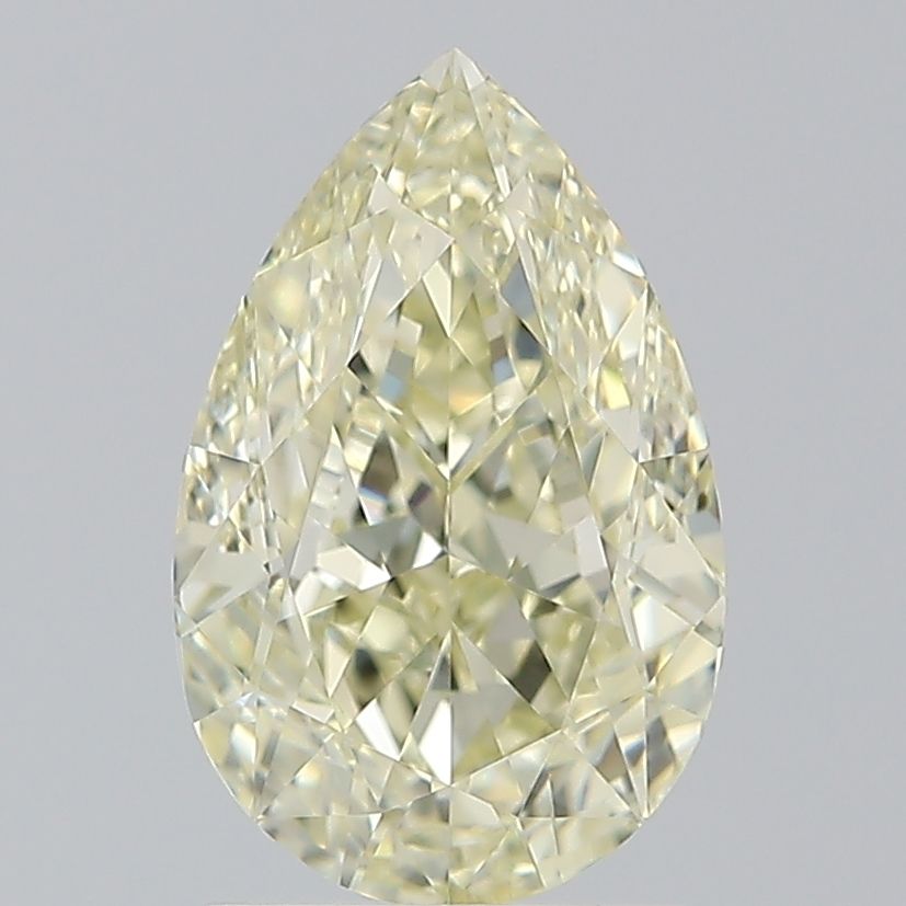 Pear Violet Natural Diamond 2.08ct VVS2 loose diamond