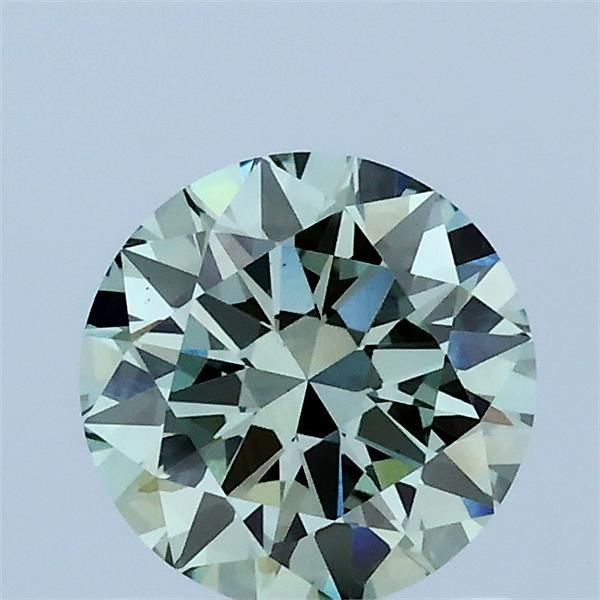 Round Fancy Intense Green Lab-grown Diamond 1ct VS1 loose diamond