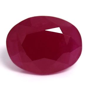 Oval Red Ruby 2.93ct loose gemstone