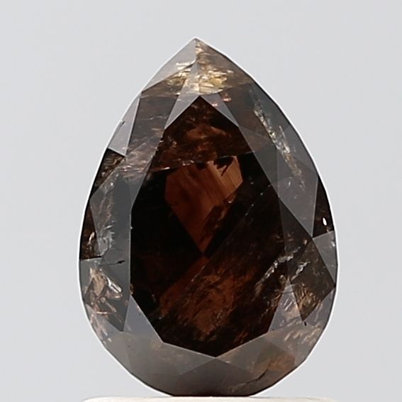 Pear Salt And Pepper Natural Diamond 1.08ct VVS2 loose diamond