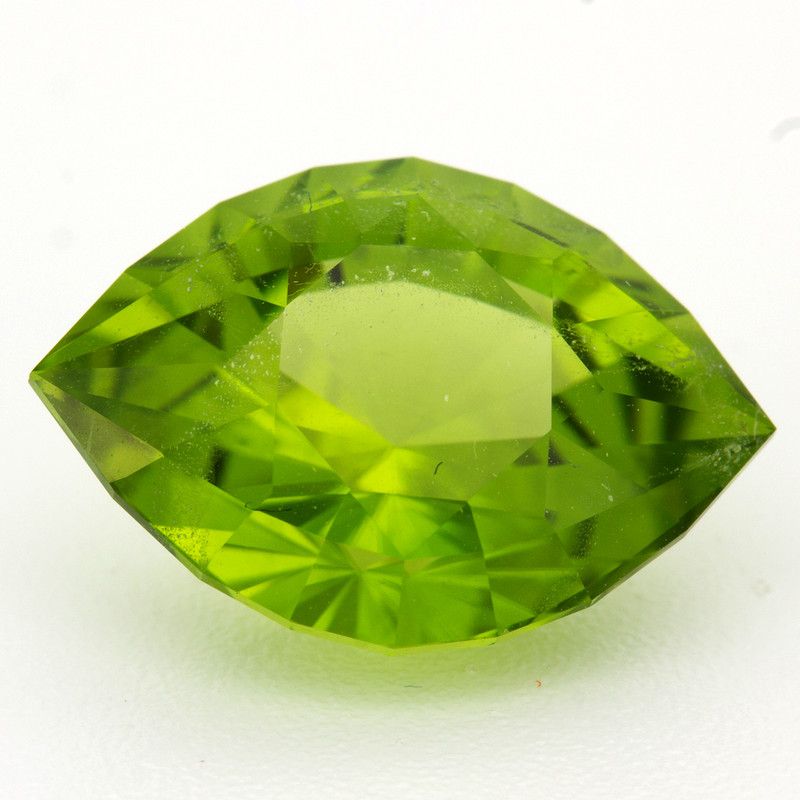 Marquise Green Peridot 6.7ct loose gemstone