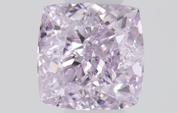 Cushion Fancy Pinkish Purple Natural Diamond 0.12ct loose diamond