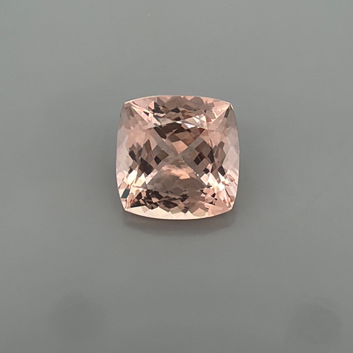 Cushion Pink Morganite 7.12ct loose gemstone