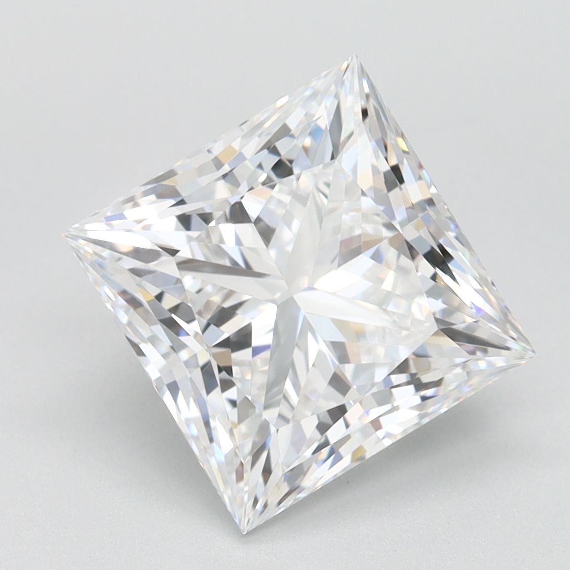 Princess Lab-Grown Diamond 3.24ct D IF