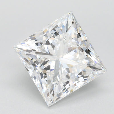 Princess Lab-Grown Diamond 3.24ct D IF