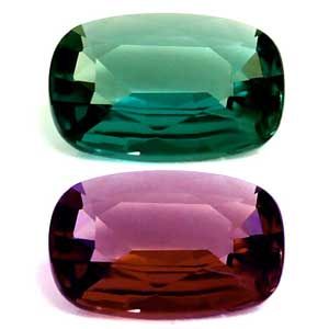 Cushion Green Alexandrite 0.13ct loose gemstone