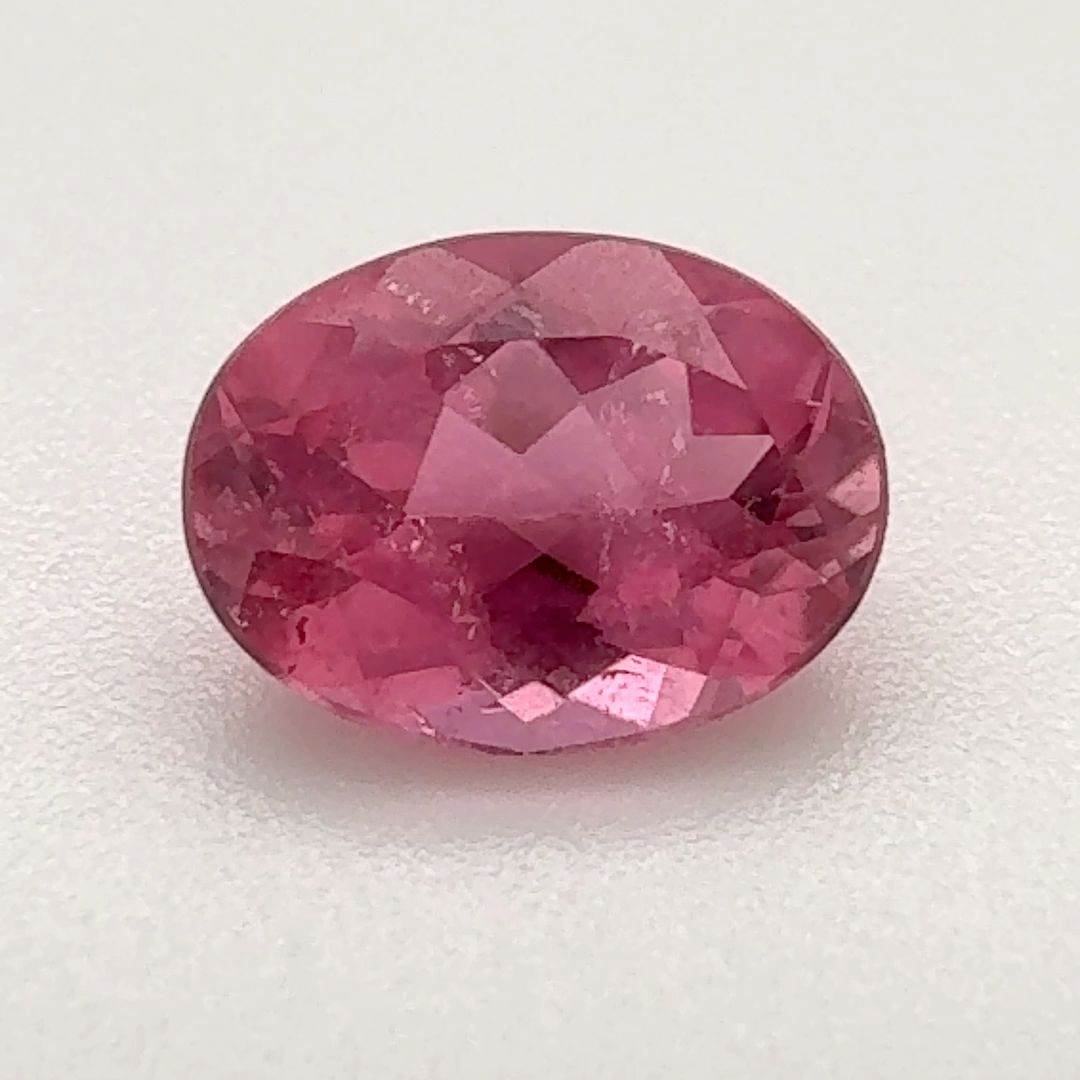 Oval Pink Tourmaline 1.33ct loose gemstone