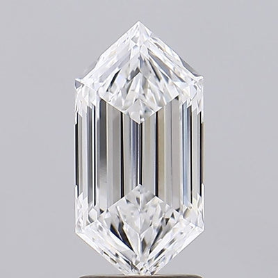 Hexagonal Lab-Grown Diamond 2.09ct D VVS1