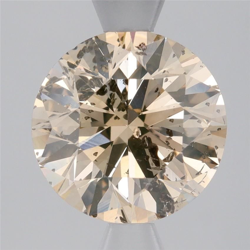 Round Blue Natural Diamond 1.89ct I2 loose diamond