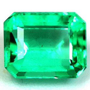 Emerald Green Emerald 0.69ct loose gemstone