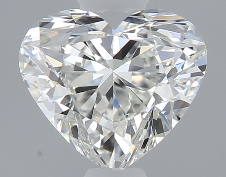 Heart Natural Diamond 0.50ct I VVS2