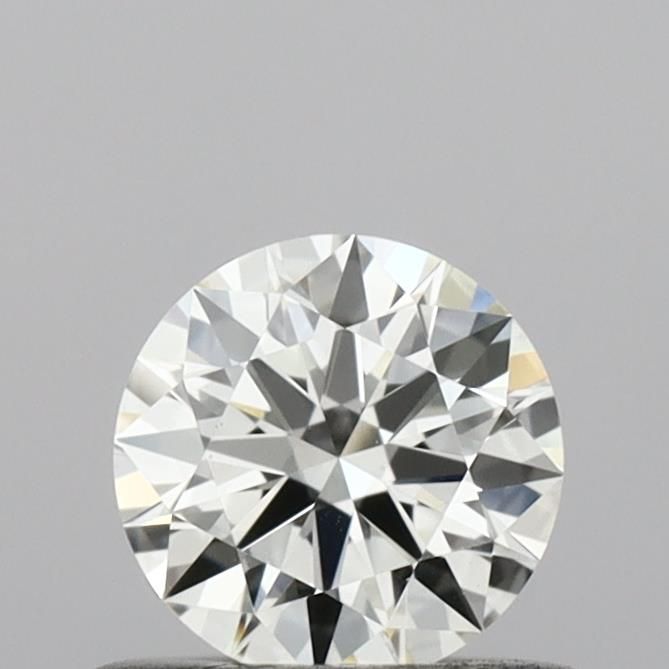 Round Natural Diamond 0.45ct H IF