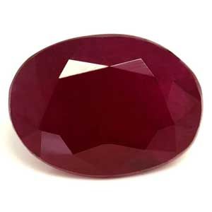 Oval Red Ruby 1.44ct loose gemstone