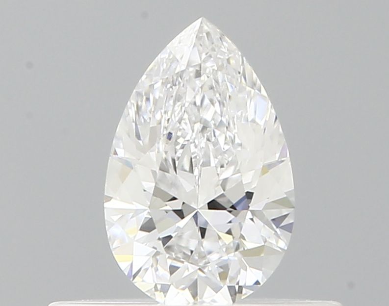 Pear Natural Diamond 0.35ct D VVS2