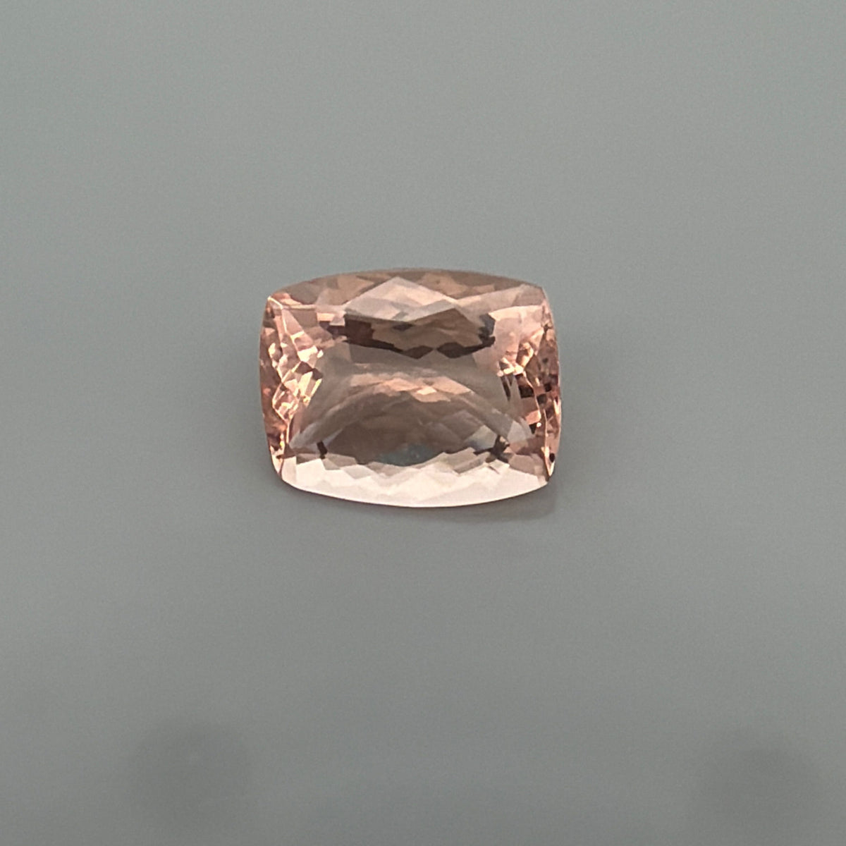 Cushion Pink Morganite 5.18ct loose gemstone