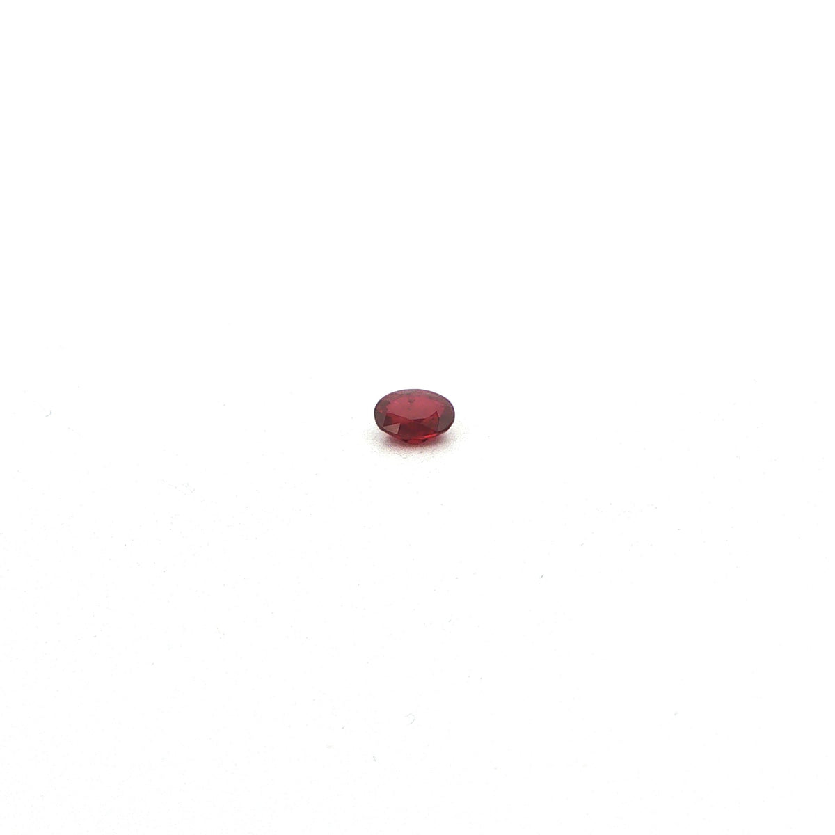 Oval Red Ruby 0.35ct loose gemstone