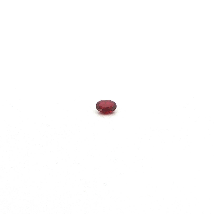 Oval Red Ruby 0.35ct loose gemstone