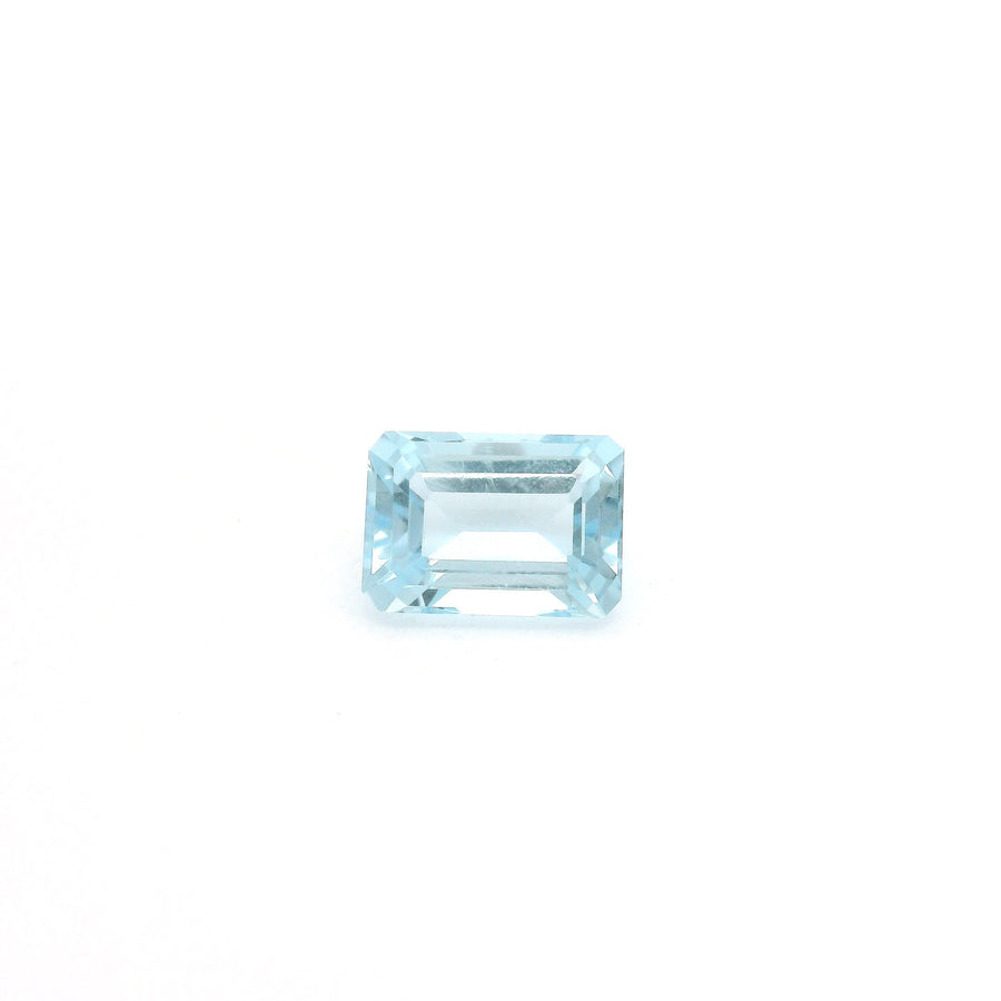 Octagonal Blue Aquamarine 1.05ct loose gemstone