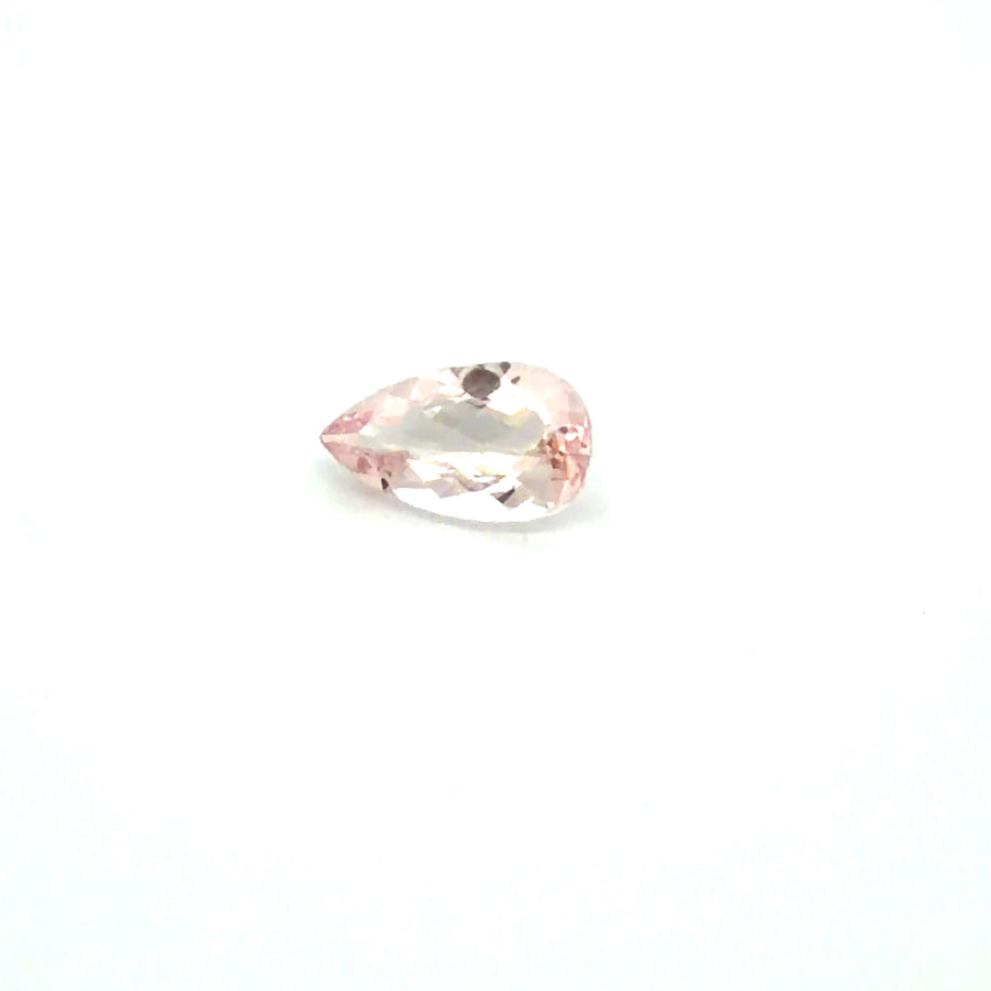 Pear Pink Morganite 2.71ct loose gemstone