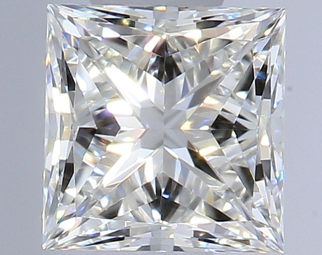 Princess Natural Diamond 0.50ct H IF